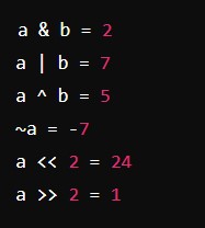 Python Bitwise Operators